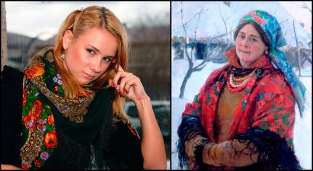 Русские шали история Русские шали история