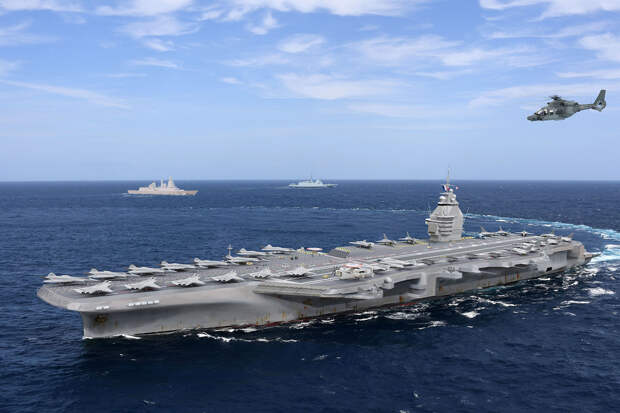 Французы замахнулись на самый дорогой авианосец: погибнет от одной ракеты «Циркон»