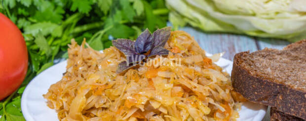 Тушеная капуста с морковью и репчатым луком вкусный рецепт с фото пошагово и видео