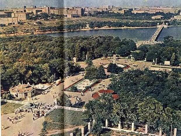 35. Панорама парка им. Щербакова. Донецк, 1962 год