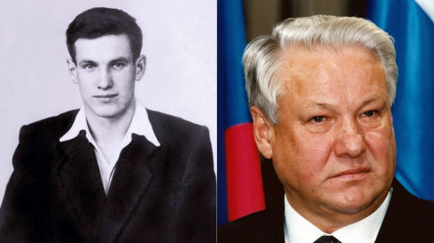 Борис ельцин молодой фото