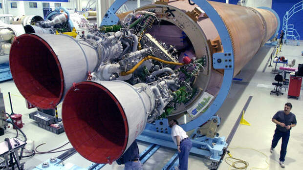 Ракетные двигатели РД-180 составляют основу американской космонавтики