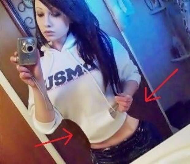 5. Как вам эта «осиная» талия? девушки, фейлы, фото, фотошоп, юмор