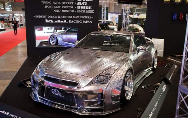 Стайлинг Nissan GT-R под рельефную роспись из железа Стайлинг Nissan GT-R под рельефную роспись из железа KUHL RACING, gt-r, nissan, пленка на авто, тюнинг