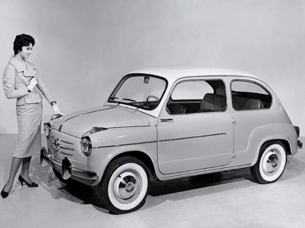 Дедушка "Запорожца" - Fiat 600 fiat, Запорожц, заз