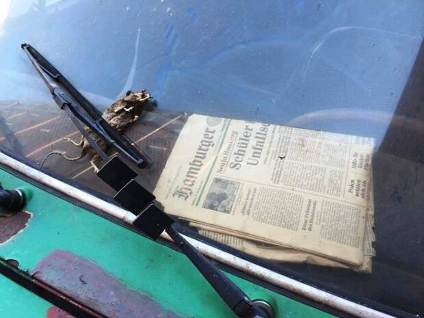 Найденный спустя 35 лет в гараже Porsche Найденный спустя 35 лет в гараже Porsche porsche, volkswagen, авто, находка, олдтаймер