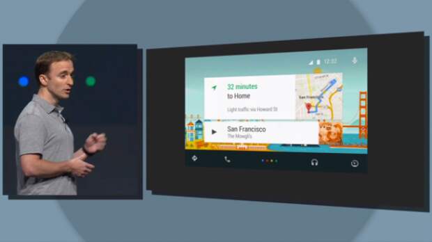 Google  представила  платформу Android Auto  для автомобилистов