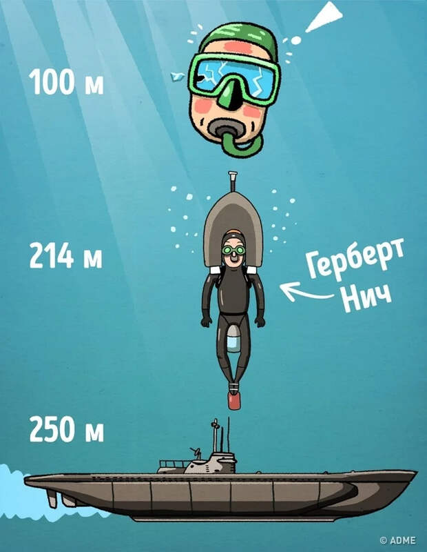 Про глубину, и то, что в ней находится Подводный мир, Подводная лодка, Рыба, Глубина, Длиннопост