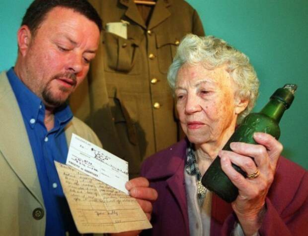 Письмо Томаса Хьюза бутылка, письмо, послание