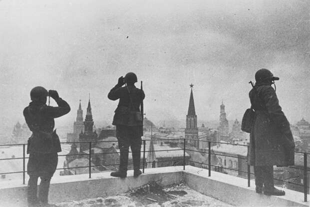 Как выглядела Москва во время Великой Отечественной (ФОТО)