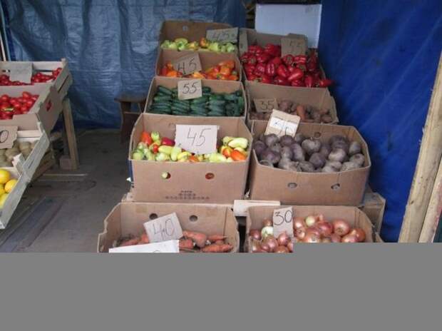 Последствия продуктовой блокады Крыма в Симферополе (17 фото + видео)