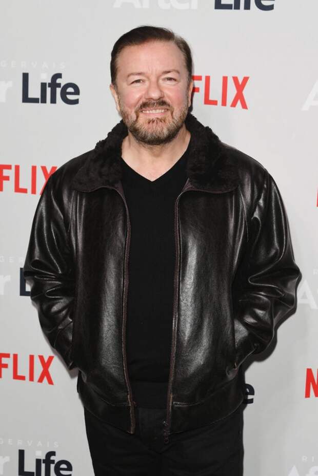Ricky Gervais attends the "After Life" For Your Consideration Event at Paley Center For Media on March 07, 2019 in New York City.