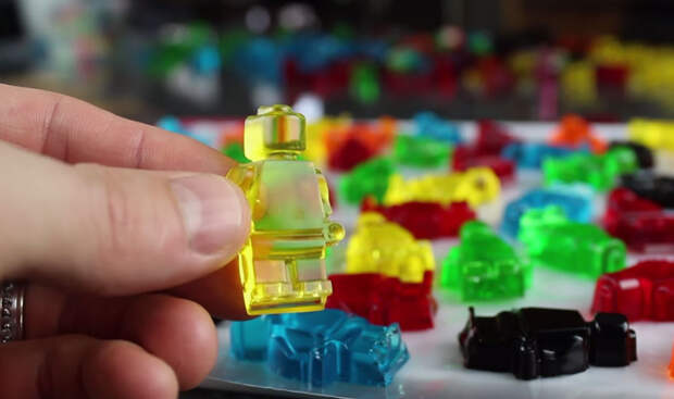 Как сделать Lego-мармеладки лего, мармелад, рецепт