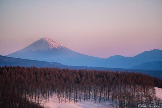 Фотография Twilight Mt Fuji автор Hidenobu Suzuki на 500px