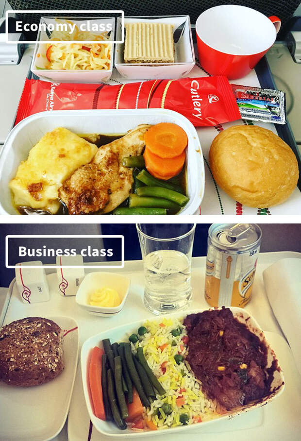 Kenya Airlines-airline-food