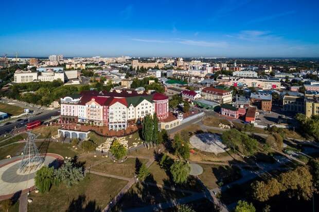 Рязань с высоты. Лето 2018. Часть 1 путешествия, факты, фото