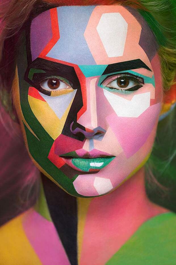 рисунки на лице 2
