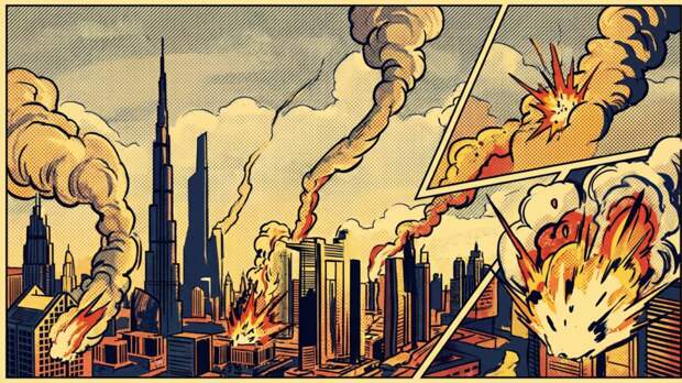 Очевидцы сообщили о серии взрывов в Абу-Даби