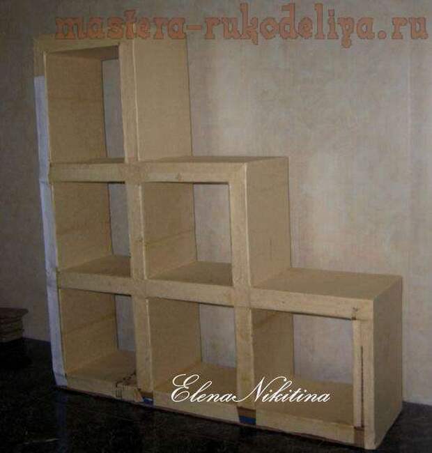 Полка из картона