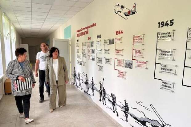 Ремонт Знаменской школы завершён на 99%