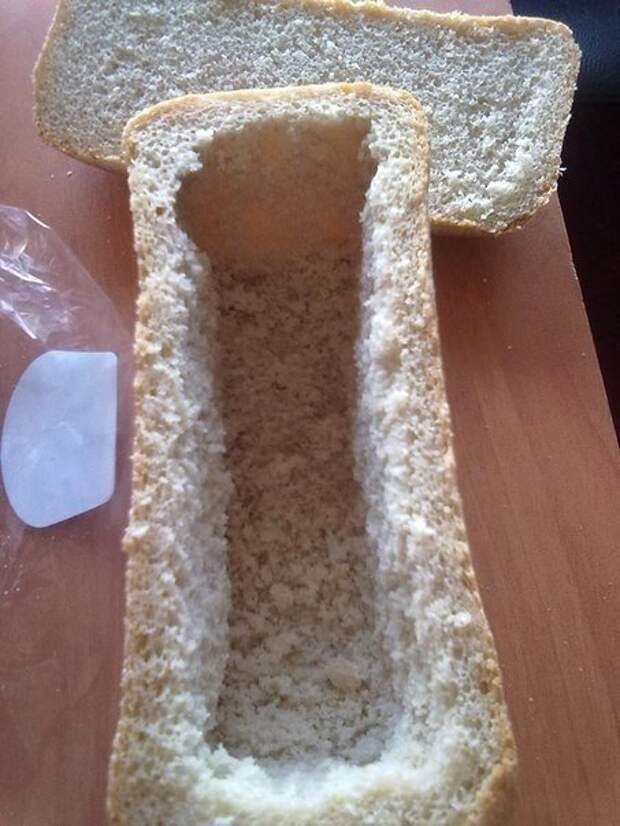 Фаршированный хлеб по-студенчески