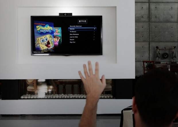 Новой Apple TV можно будет управлять при помощи жестов