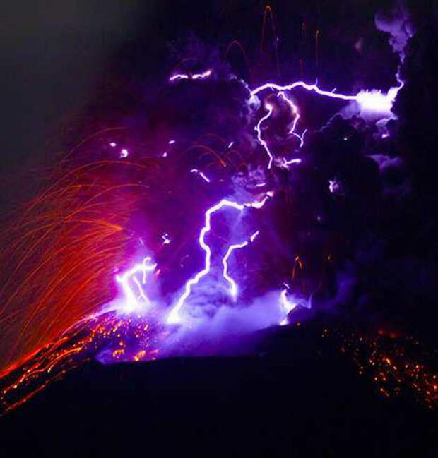 4. Извержение вулкана Феномены, природа