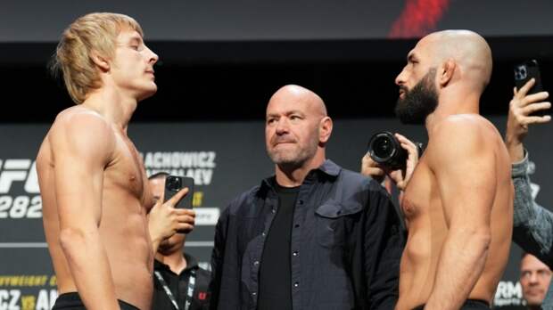Paddy Pimblett, Dana White, and Jared Gordon