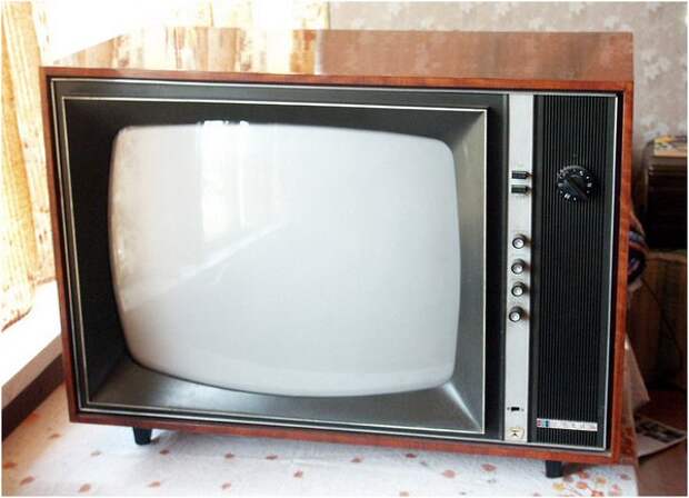 Первый советский цветной телевизор Рубин 401