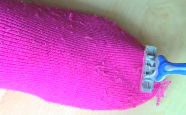 брить носки