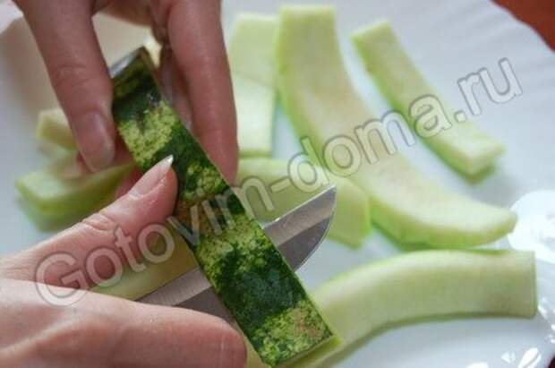 Цукаты из арбузных корок