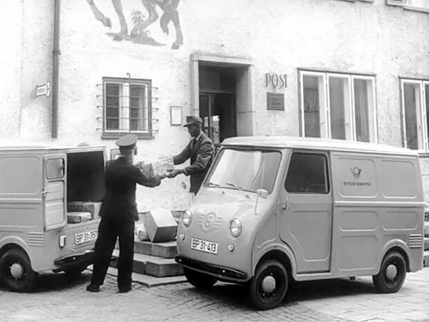 Goggomobil TL-400 Transporter Van '1955–65 авто, малолитражка, микроавтомобиль