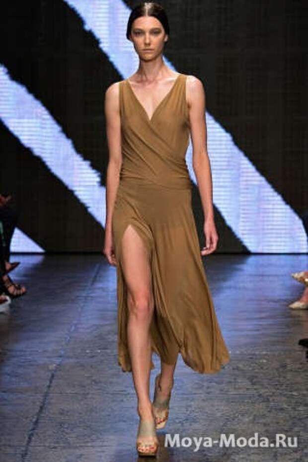 Модные сарафаны весна-лето 2015 Donna Karan