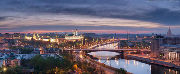 Москва c крыш