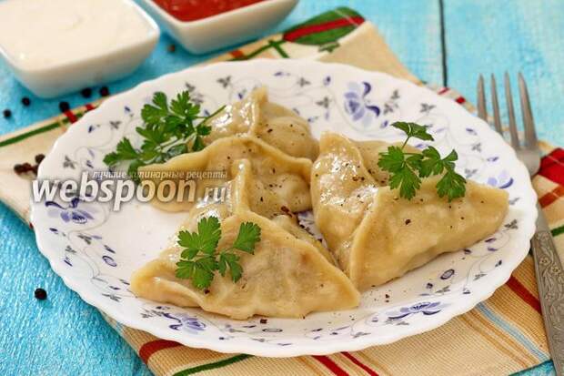 Фото Манты с капустой