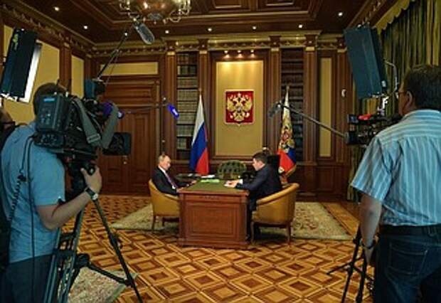 Встреча с врио губернатора Калининградской области Антоном Алихановым
