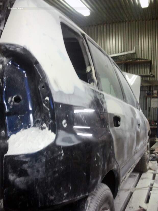 Восстановление Mitsubishi Space Star Восстановление Mitsubishi Space Star авария, авто, ремонт авто
