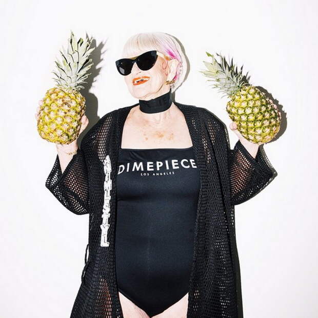 86-летняя бабуля Baddie Winkle и ее офигеннный Instagram