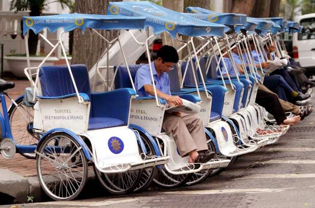 8. Велорикша (cyclo).