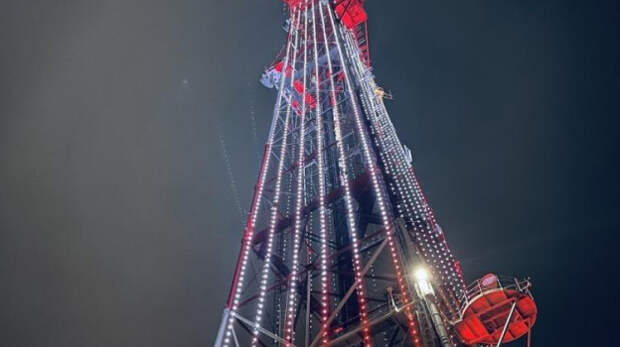 Симферопольская телебашня поздравит крымчан с Днем Республики Крым