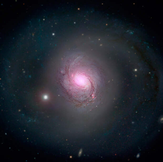 Галактика M 77 в созвездии Кит