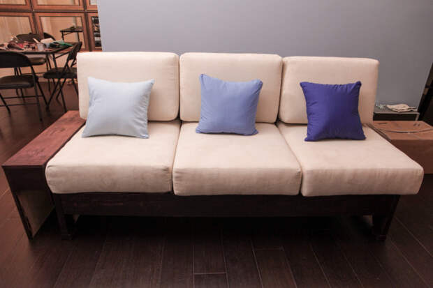Фотоотчет о создании самодельного дивана рукожопим диван, фотоотчет