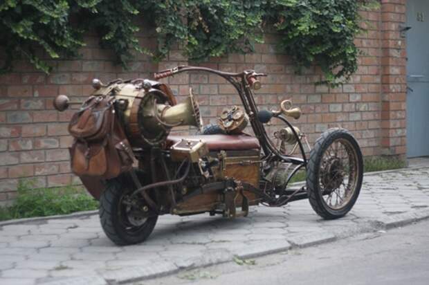 Steampunk Trike III завершение (Фото 6)