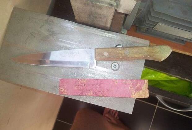 Новая жизнь старых вещей Новая жизнь старых вещей нож, обновление