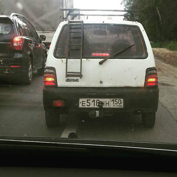 «Пожарная лестница на Оке!? Нужная вещь, наверное...»
