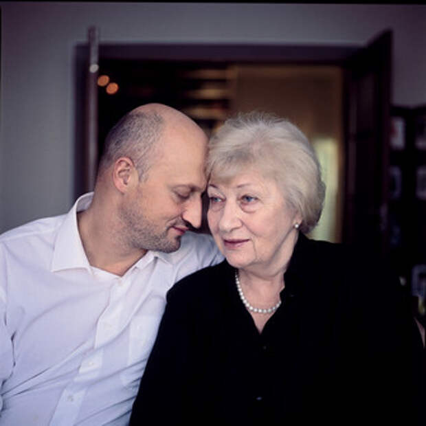 Гоша Куценко с мамой