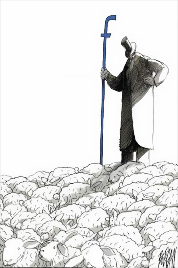 Ирония современной жизни в иллюстрациях Энджела Болигана 