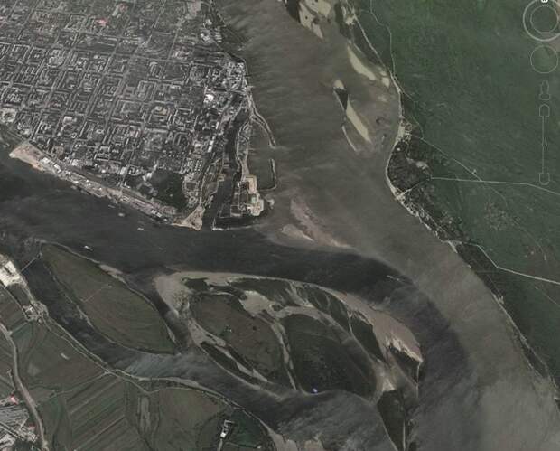 Невероятно красивейшие фото слияния Российских рек россия, слияние рек, фото