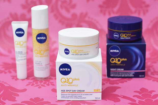 Nivea Q10 range