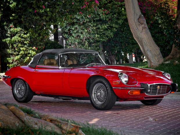 Jaguar E-Type V12 классика, олдтаймер, старые автомобили
